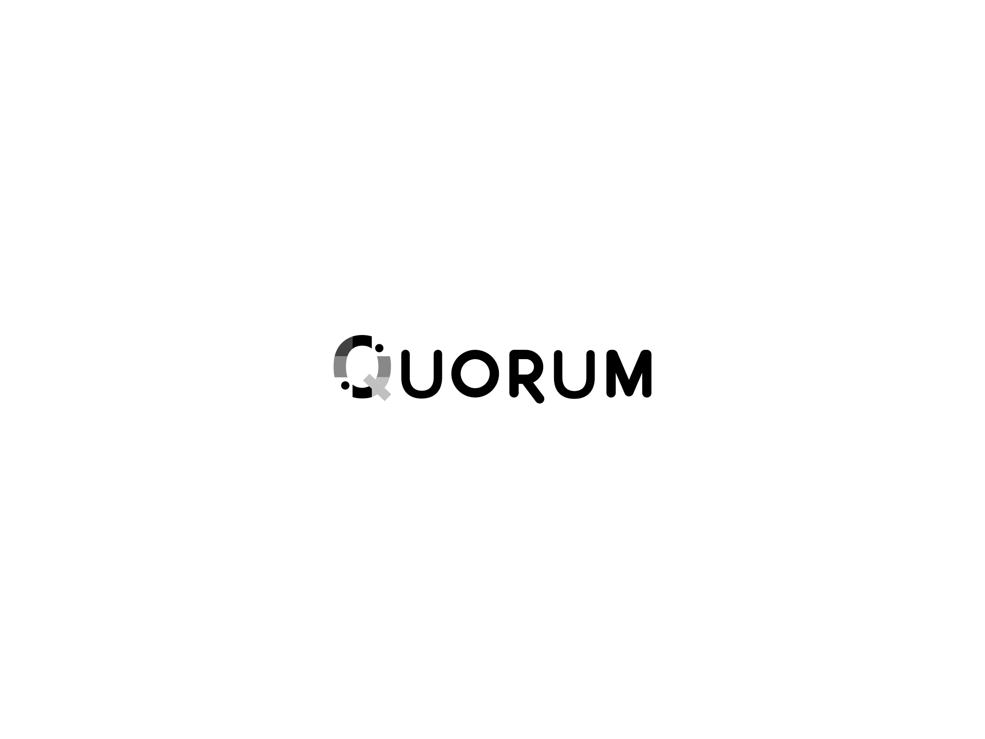 Quorum  - Diseño de marca - Agencia Logos