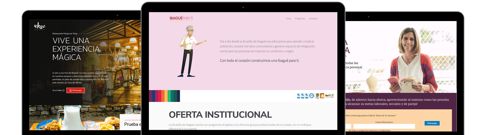 Portafolio Páginas Web en WordPress - GREEN Hacemos Marketing